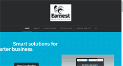Desktop Screenshot of earnestwebanalytics.com